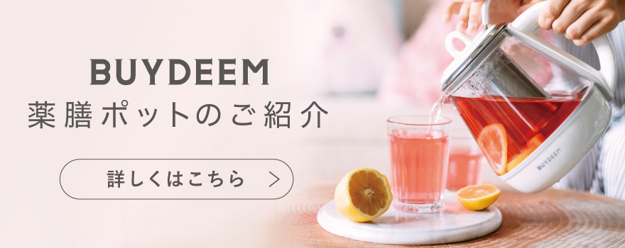 BUYDEEM 薬膳ポットのご紹介