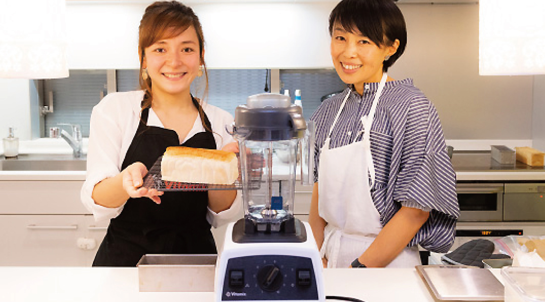 バイタミックスで作るリト史織さんの生米パン！