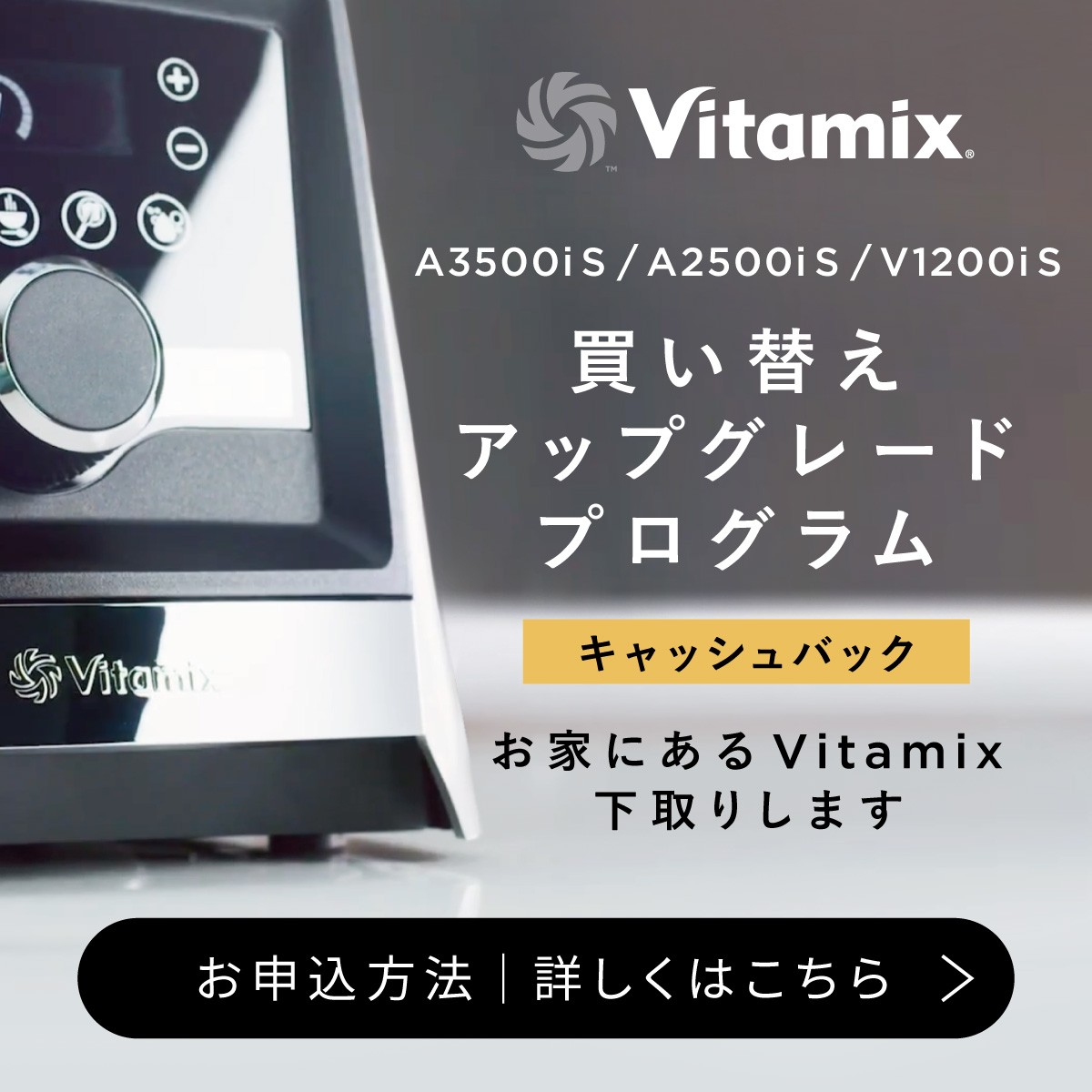 バイタミックス Vitamix 日本輸入総代理店 A2500i S（VM0188A 