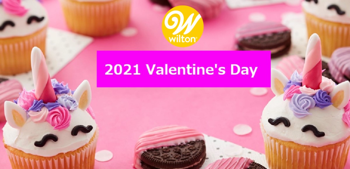 【Wilton】2021年のバレンタインカタログのご紹介です！