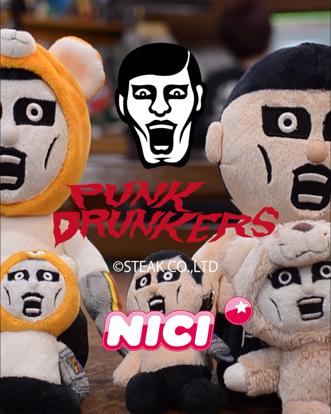 PUNK DRUNKERS × NICI｜個性が弾ける“あいつ”たちの進化。