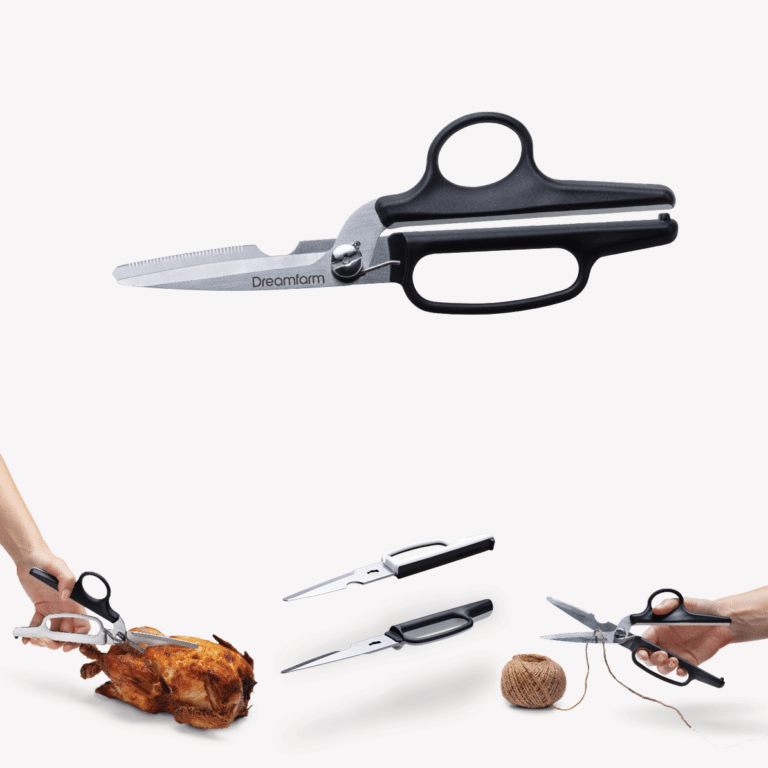 分解洗浄が可能で衛生的に使えるDreamfarm Bishears 高機能キッチンバサミ