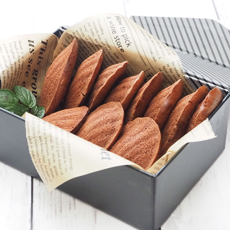 Vitamixで混ぜて焼くだけの簡単チョコレートマドレーヌレシピ