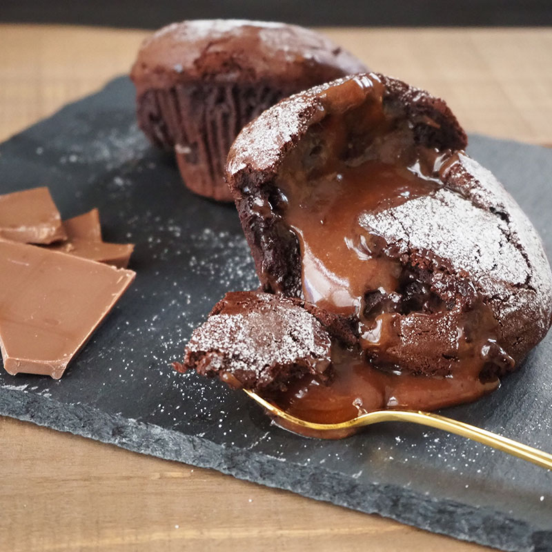 Vitamixでガナッシュも生地も作るフォンダンショコラのバレンタインレシピ