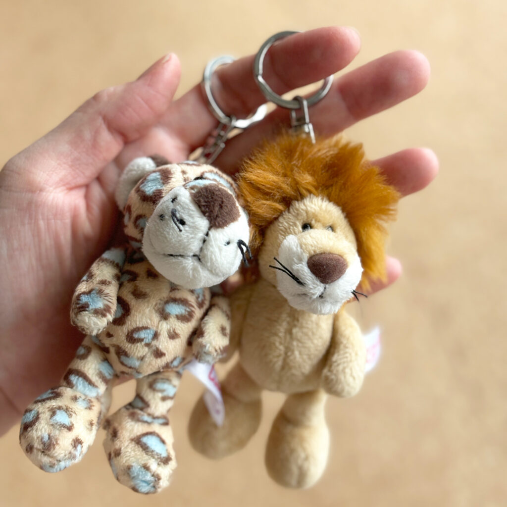 NICI（ニキ）ぬいぐるみキーリング 動物シリーズ