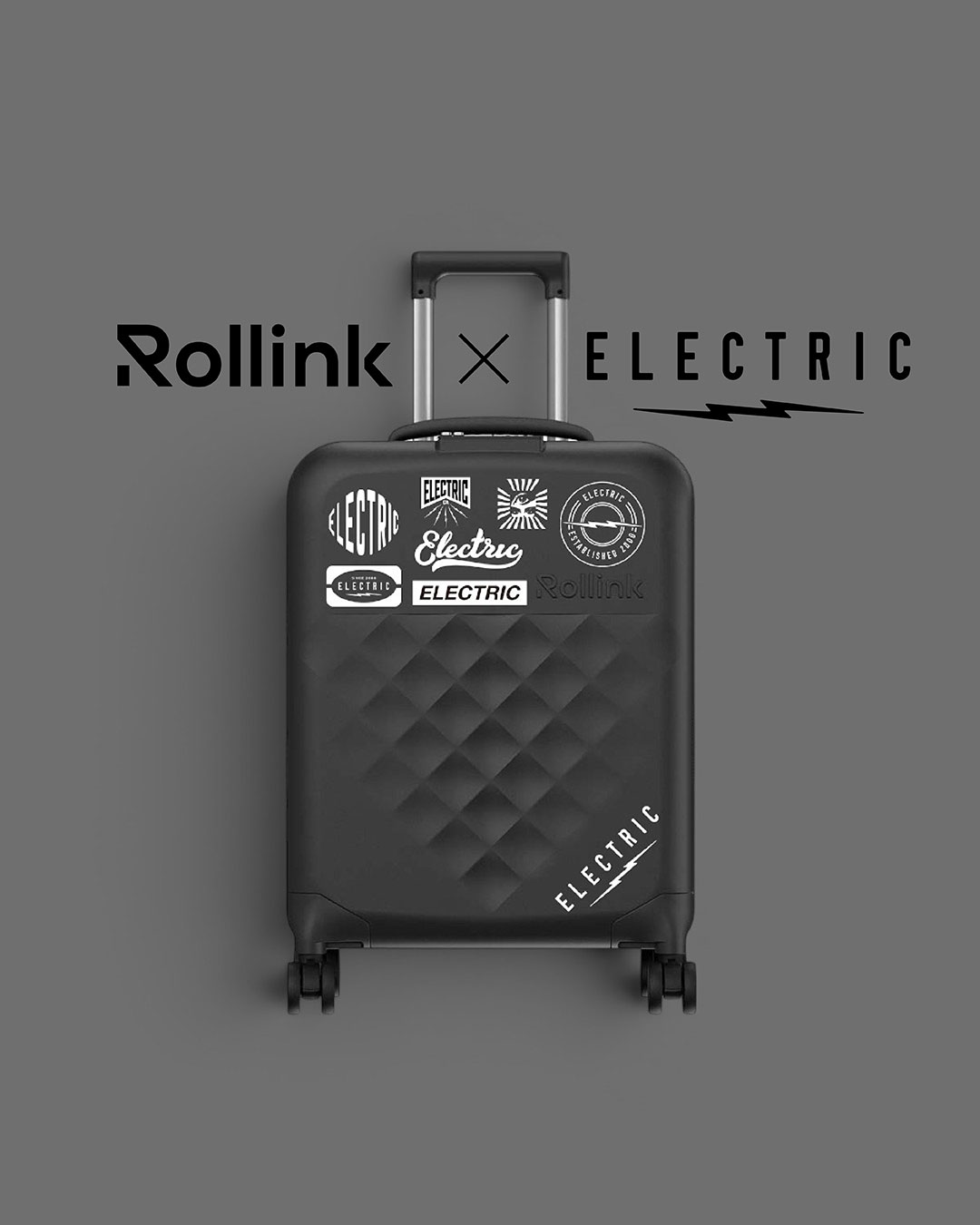 【限定予約】「ELECTRIC × Rollink」のコラボレーションスーツケースが登場!6/1まで
