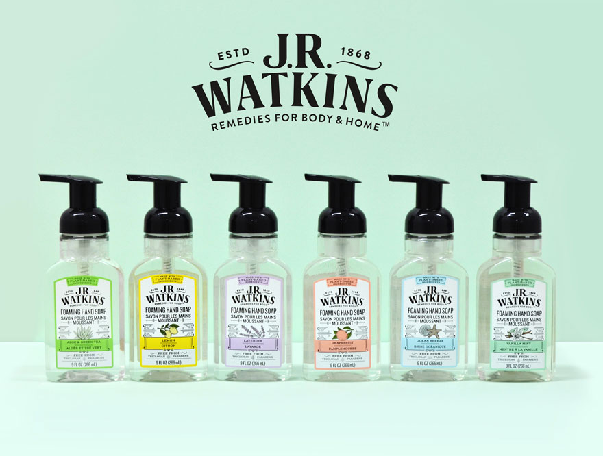【J.R.Watkins】人気のフォーミングハンドソープでお気に入りの香りを見つけよう♪